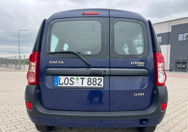 Dacia Logan cena 4500 przebieg: 144817, rok produkcji 2008 z Świdnica małe 379